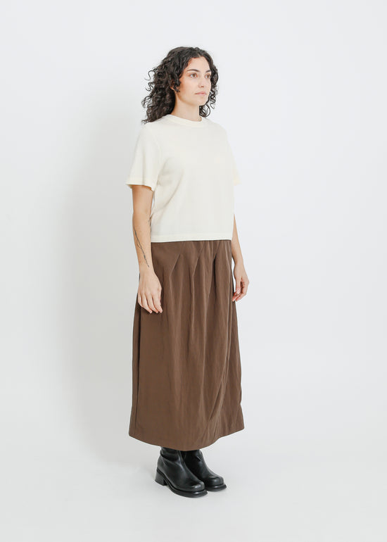 MASON SKIRT / WALNUT
