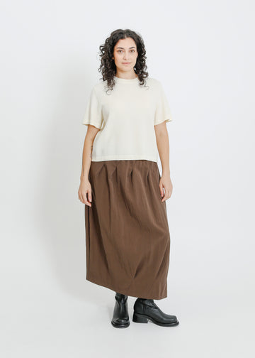 MASON SKIRT / WALNUT