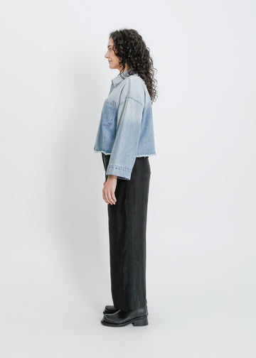 CHICAGO DENIM JACKET / LIGHT INDIGO OMBRAY