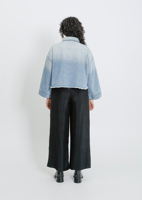 CHICAGO DENIM JACKET / LIGHT INDIGO OMBRAY