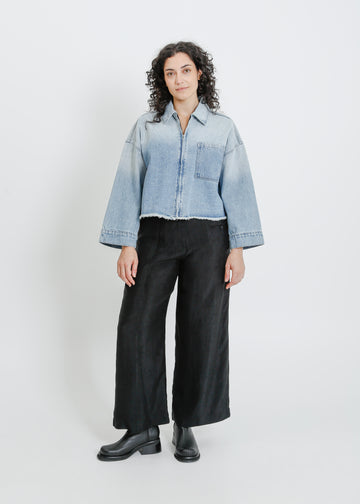 CHICAGO DENIM JACKET / LIGHT INDIGO OMBRAY