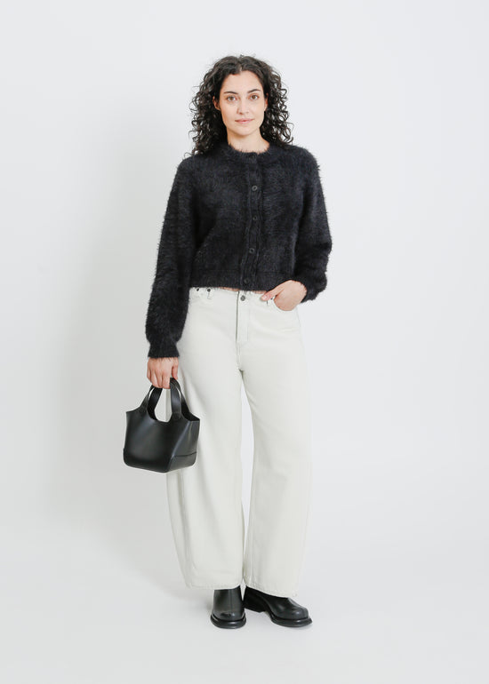 GRACIE KNIT CARDI / ONYX