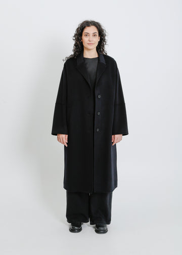 LEIGH COAT / BLACK