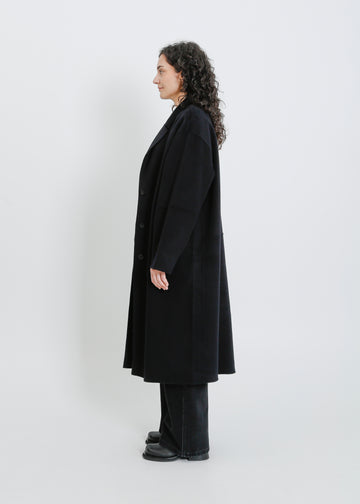 LEIGH COAT / BLACK