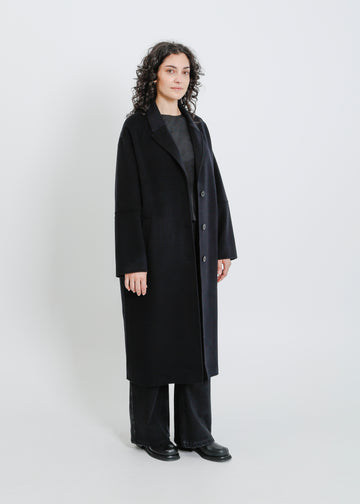 LEIGH COAT / BLACK