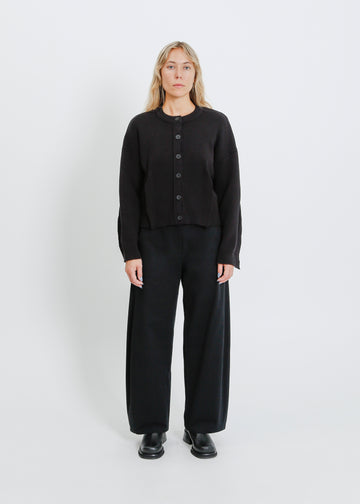 VICO KNIT CARDI / BLACK