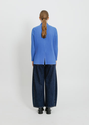 HARRIET PLEAT BLAZER / BLUE