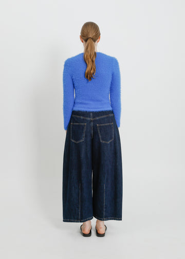 LILY KNIT CARDI / BLUE