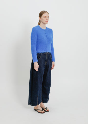 LILY KNIT CARDI / BLUE