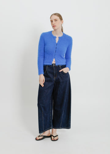 LILY KNIT CARDI / BLUE