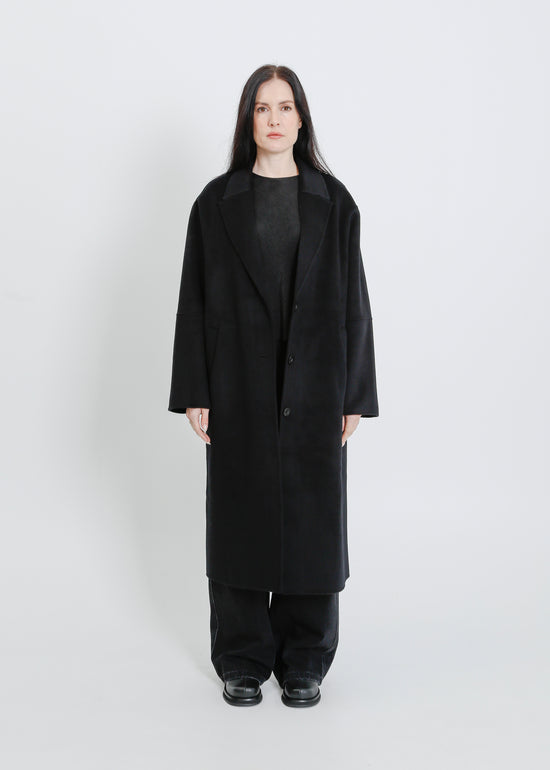 LEIGH COAT / BLACK
