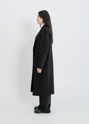 LEIGH COAT / BLACK