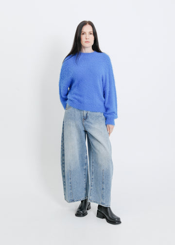 OWYN KNIT SWEAT / BLUE