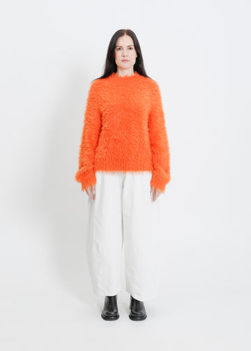 OWYN KNIT SWEAT / ORANGE