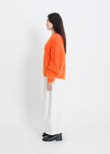 OWYN KNIT SWEAT / ORANGE