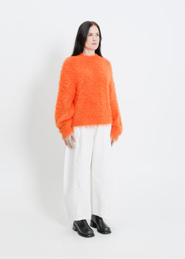 OWYN KNIT SWEAT / ORANGE