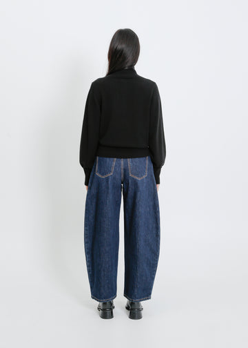 VALETTA KNIT CARDI / BLACK