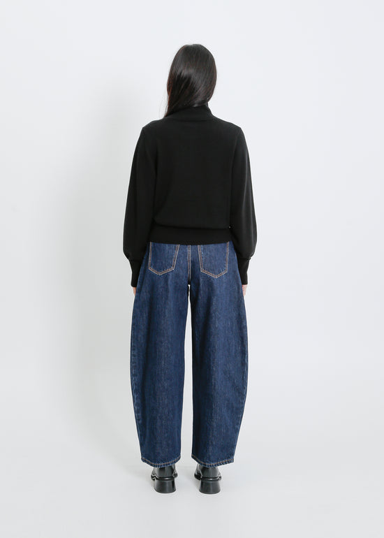 VALETTA KNIT CARDI / BLACK
