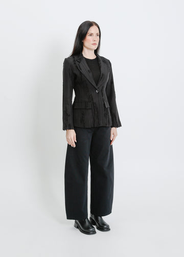 ERYN BLAZER / BLACK