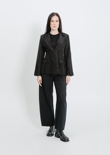 ERYN BLAZER / BLACK