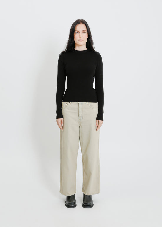 HARTFORD KNIT TOP / BLACK