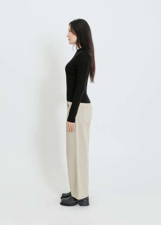 HARTFORD KNIT TOP / BLACK
