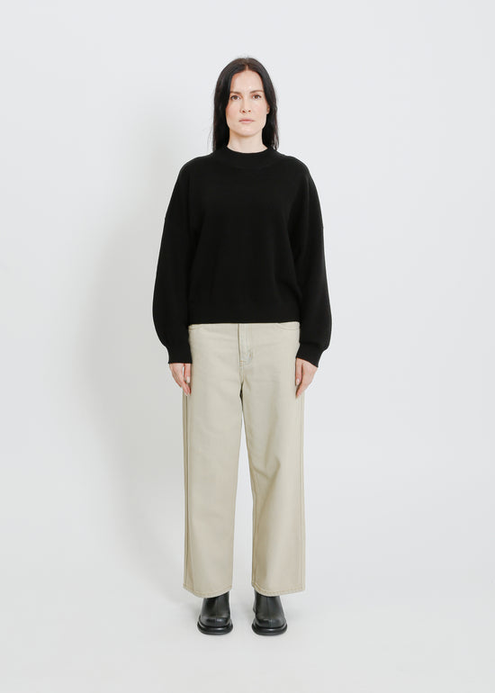 OWYN KNIT SWEAT / BLACK