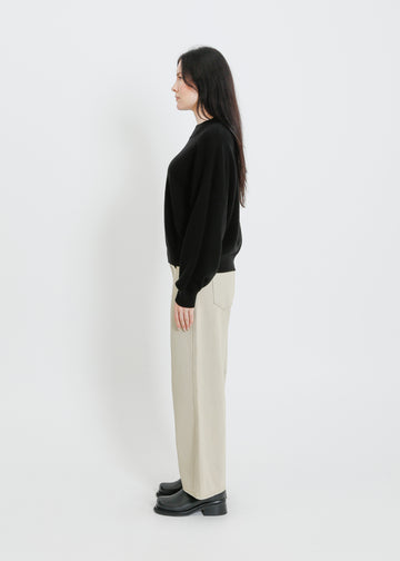 OWYN KNIT SWEAT / BLACK