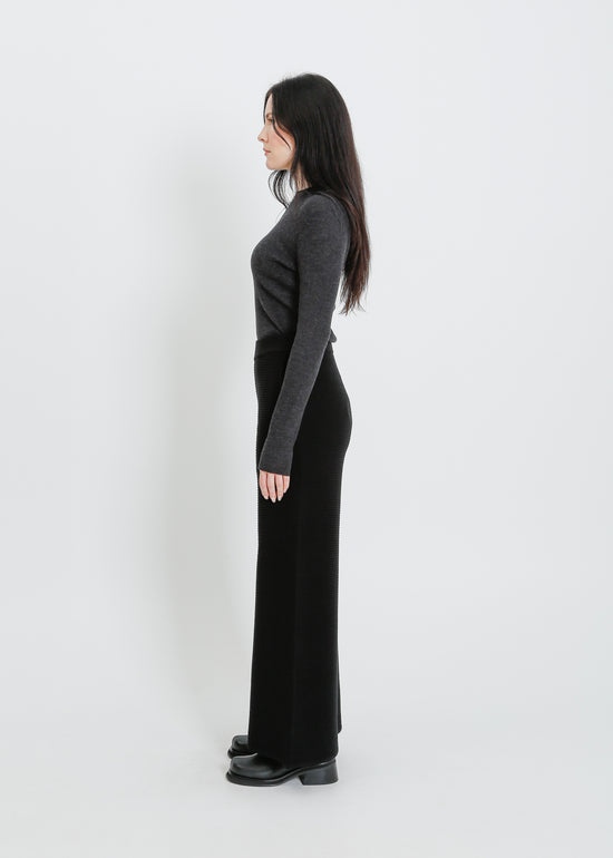 SERENA KNIT PANT / BLACK