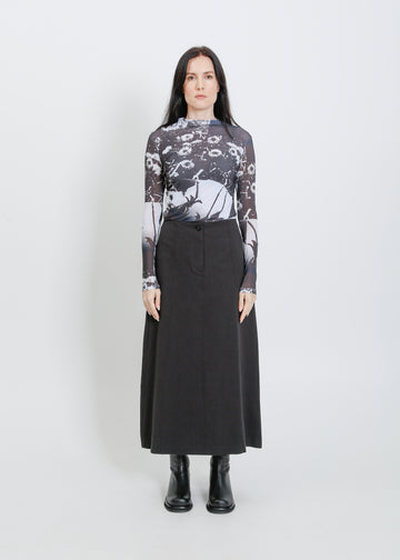 AKITA SKIRT / BLACK