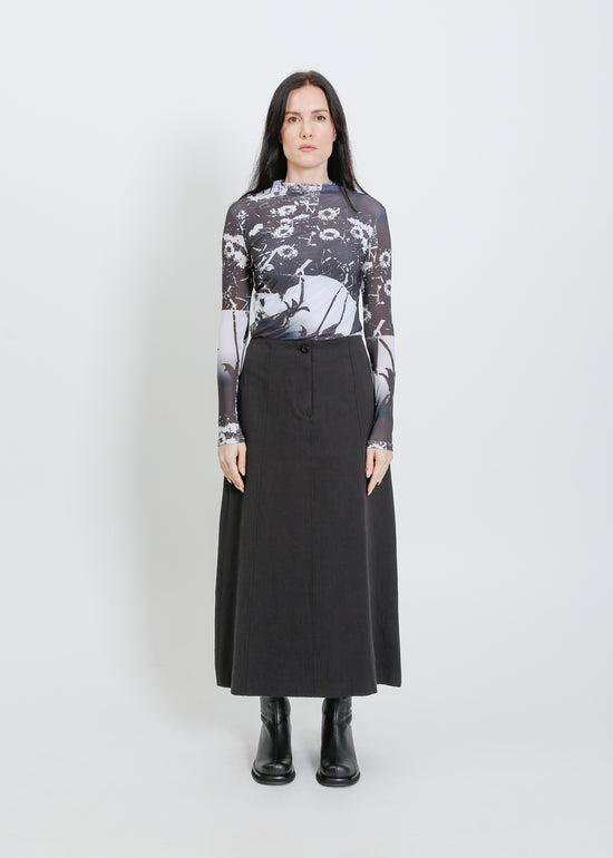 AKITA SKIRT / BLACK