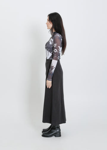 AKITA SKIRT / BLACK