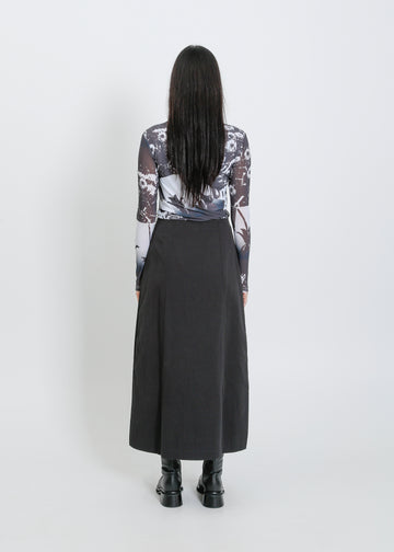 AKITA SKIRT / BLACK