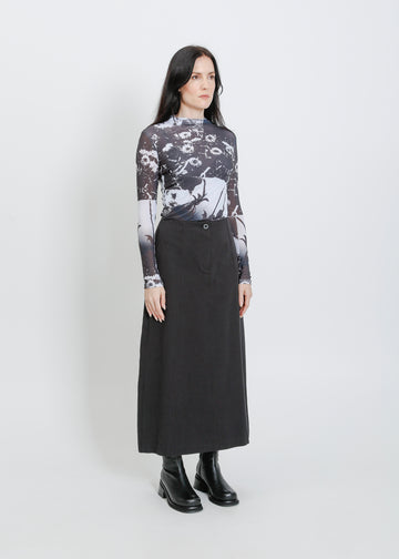 AKITA SKIRT / BLACK