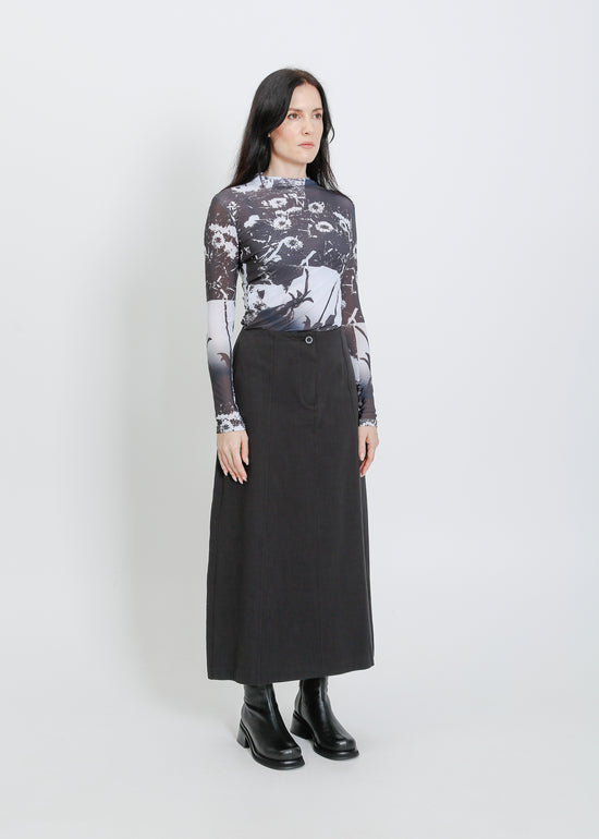 AKITA SKIRT / BLACK