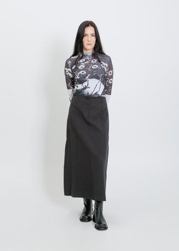 AKITA SKIRT / BLACK