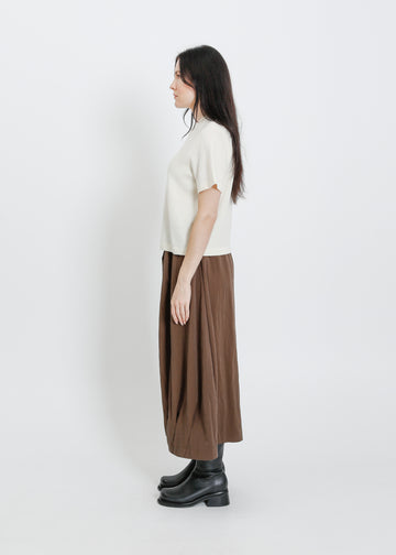 MASON SKIRT / WALNUT