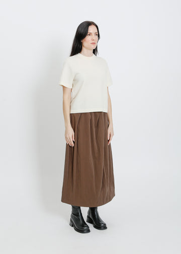 MASON SKIRT / WALNUT