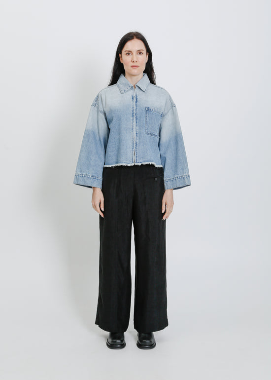 CHICAGO DENIM JACKET / LIGHT INDIGO OMBRAY
