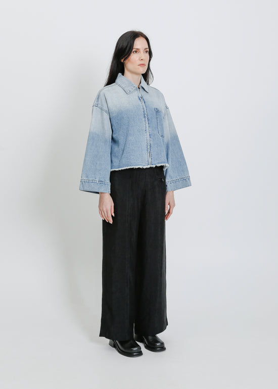 CHICAGO DENIM JACKET / LIGHT INDIGO OMBRAY