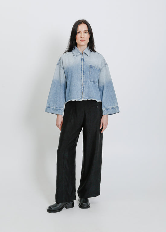 CHICAGO DENIM JACKET / LIGHT INDIGO OMBRAY