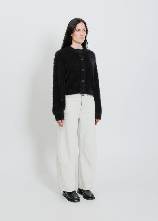 GRACIE KNIT CARDI / ONYX