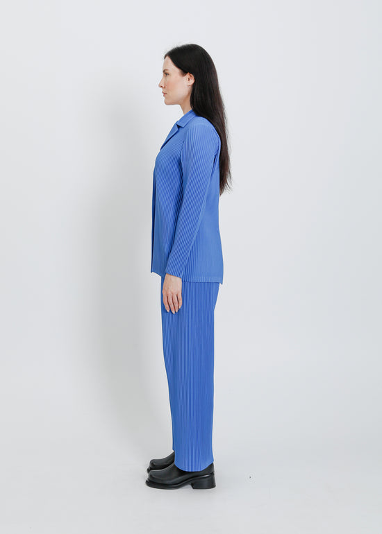 ROMEO PLEAT PANT / BLUE