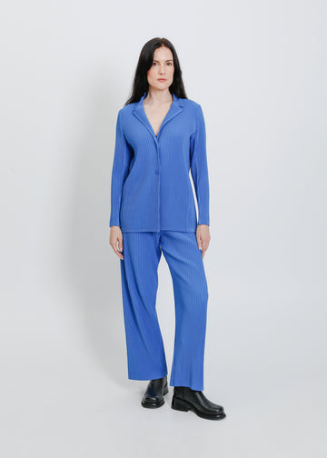 HARRIET PLEAT BLAZER / BLUE