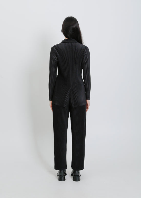 ROMEO PLEAT PANT / BLACK