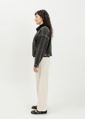 Pip Denim Jacket / Black