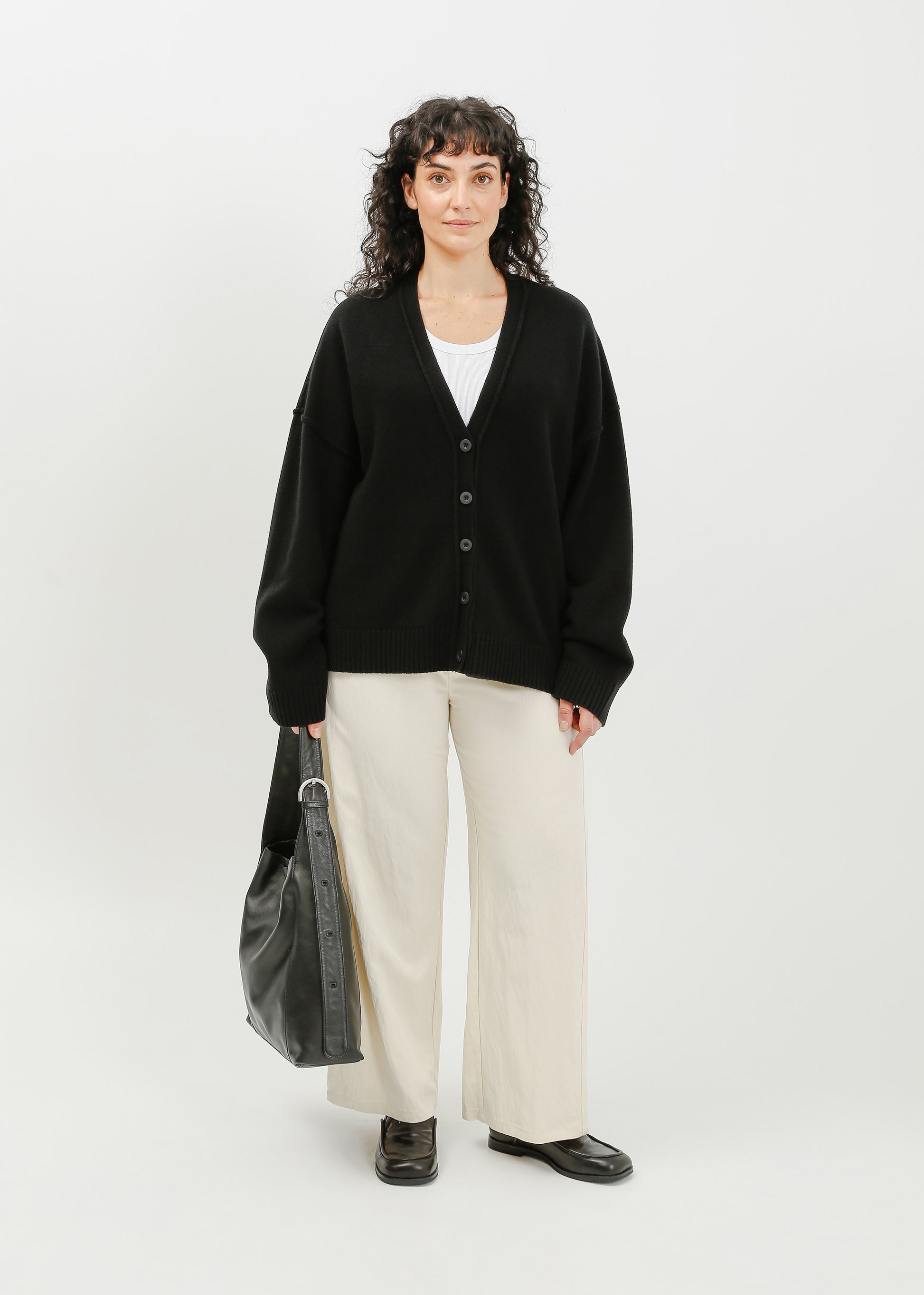 Leroy Knit Cardi / Black - 
Black (image 5)