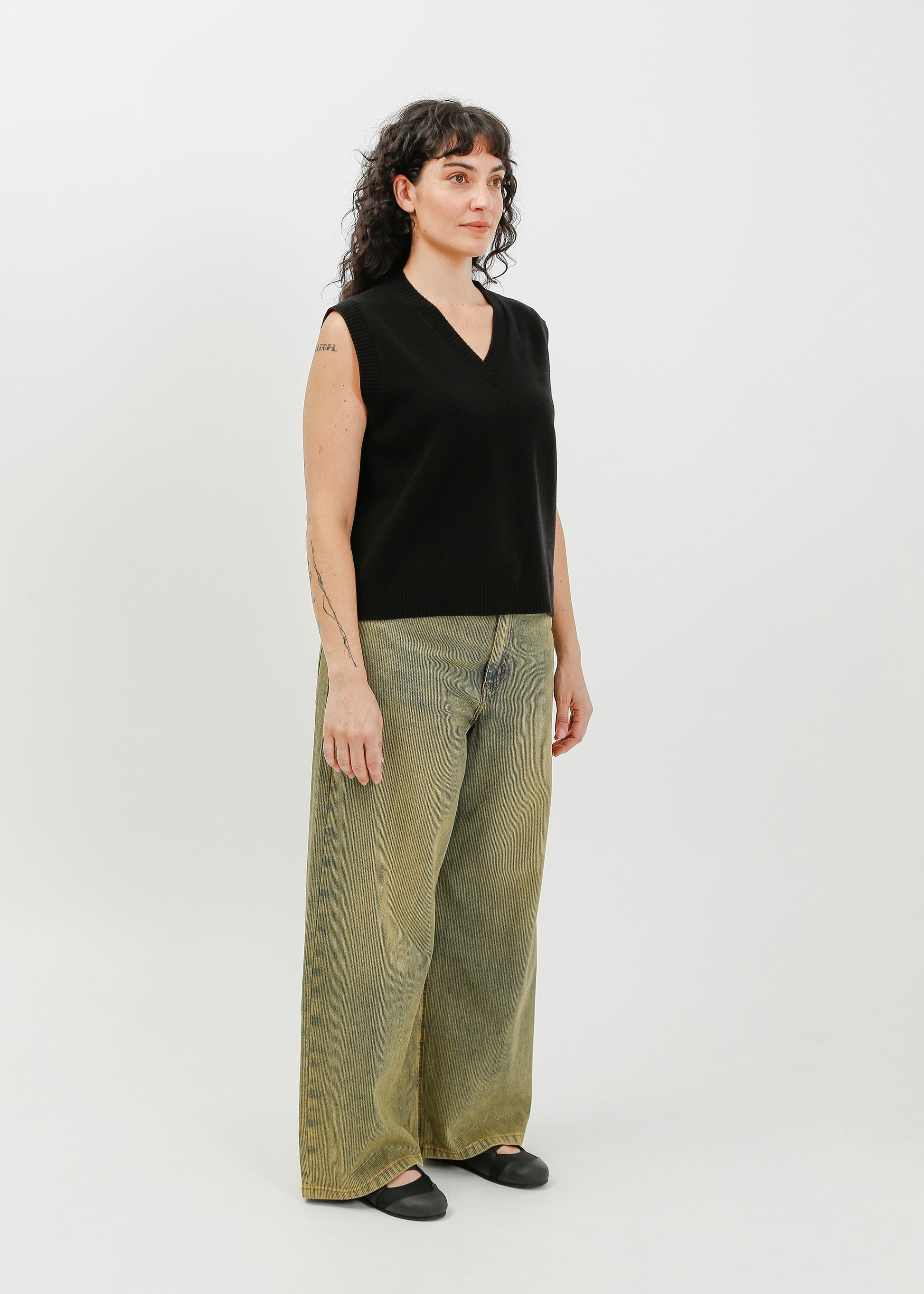 Zadie Knit Vest / Black - 
Black (image 7)
