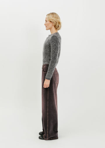 Lily Knit Cardi / Charcoal