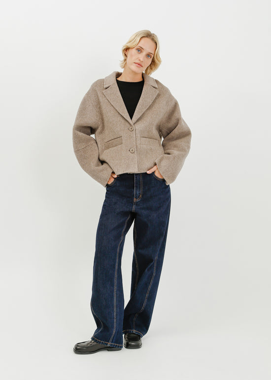 Granger Coat / Taupe Marle